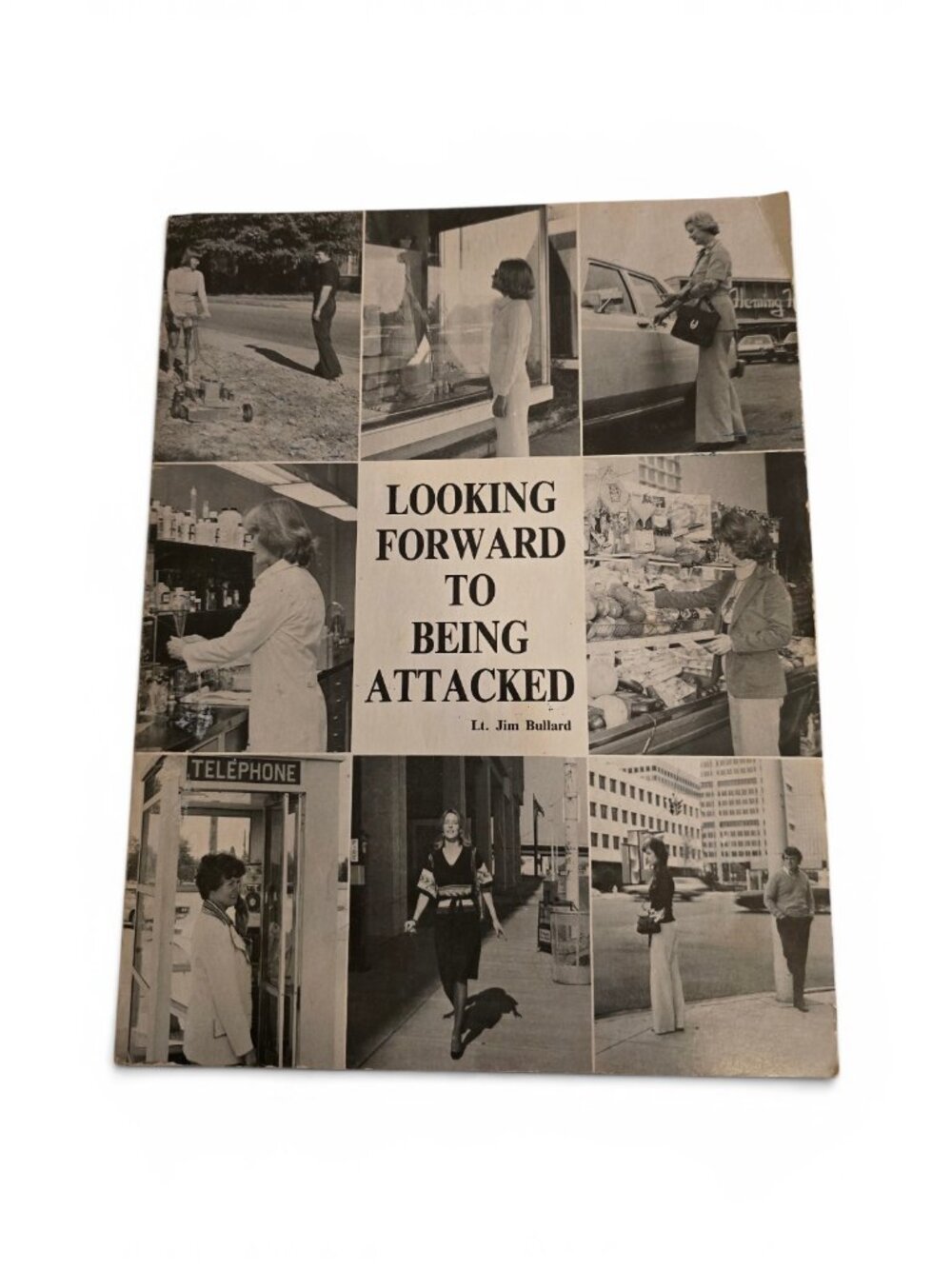 1977 Looking Forward To Being Attacked Jim Bullard Vintage Women's Self Defense